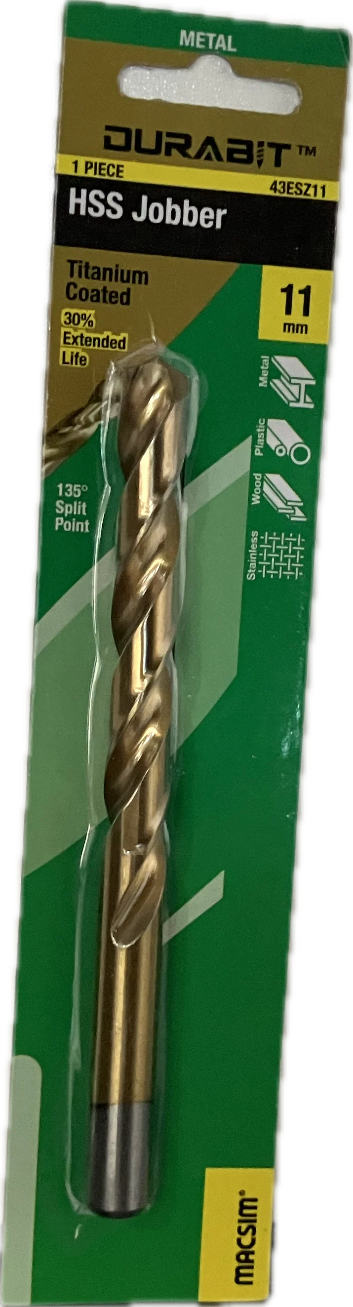 MACSIM DURABIT HSS JOBBER DRILL BIT [HANG PACK OF 1] - Image 21